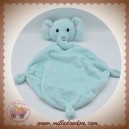 BABOU SOS DOUDOU ELEPHANT PLAT BLEU VERT