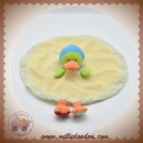 MINIMI CREATIVTOYS SOS DOUDOU CANARD JAUNE PLAT ROND VERT BLEU