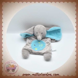 NICOTOY SOS DOUDOU ELEPHANT PLAT GRIS BLEU ETOILES