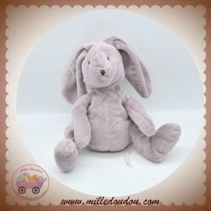 DPAM SOS DOUDOU LAPIN VIOLET PRUNE ASSIS DU PAREIL AU MEME