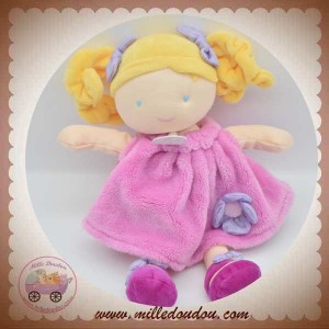 SOS DOUDOU ET COMPAGNIE POUPEE FILLE LES DEMOISELLES PRETTY ROSE DC3132