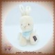 KALOO SOS DOUDOU LAPIN ECRU BLANC LES AMIS 12 CM