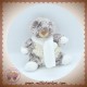 HISTOIRE D'OURS SOS DOUDOU CASTOR MARMOTTE 12 CM