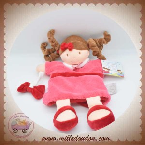 Doudou poupée lutin fille Fraise DOUDOU ET COMPAGNIE - 990