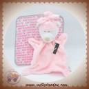 CENTRAL VET SOS DOUDOU OURS BLANC PLAT ROSE