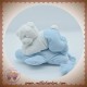 TEX SOS DOUDOU OURS ALLONGE MUSICAL NUAGE BLEU ETOILE