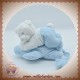 TEX SOS DOUDOU OURS ALLONGE MUSICAL NUAGE BLEU ETOILE