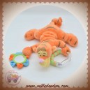 DISNEY SOS DOUDOU TIGROU ORANGE VIBRANT EVEIL HOCHET