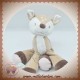 NATTOU SOS DOUDOU FAON BICHE ROSY BEIGE MARRON BLANC