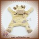 BABIESRUS TOYS'RUS SOS DOUDOU GIRAFE BEIGE MARRON