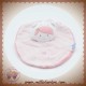 SUCRE D'ORGE SOS DOUDOU POUPEE FILLE  PLAT ROND ROSE RAYE COEUR