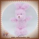 SOS DOUDOU LAPIN ROSE A PETIT POIL