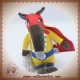 AUZOU SOS DOUDOU LOUP NOIR GRIS NOIR SUPER HEROS SUPERMAN