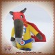 AUZOU SOS DOUDOU LOUP NOIR GRIS NOIR SUPER HEROS SUPERMAN