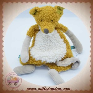 MOULIN ROTY SOS DOUDOU RENARD PLAT MARRON BLANC LE VOYAGE D'OLGA