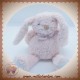 JJA ATMOSPHERA SOS DOUDOU LAPIN POIL ROSE NOEUD COU