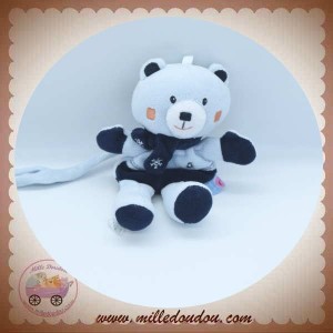 SUCRE D'ORGE DOUDOU OURS DOUMOU BLEU FLOCON PINGOUIN ATTACHE TETINE