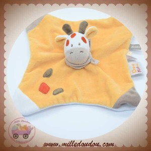 VULLI SOS DOUDOU SOPHIE LA GIRAFE PLASTIQUE CORPS PLAT ECRU RAYE