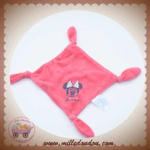 Disney doudou Minnie Mouse souris plat losange rose planète étoile