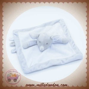 OKAIDI OBAIBI SOS DOUDOU ELEPHANT PLAT GRIS BLANC