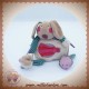 MOULIN ROTY SOS DOUDOU LAPIN BEIGE CORPS ECRU EVEIL LES JOLIS PAS BEAUX