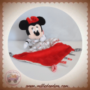 DISNEY SOS DOUDOU MINNIE SOURIS AVEC MOUCHOIR ROUGE GRIS NUAGE