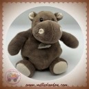 HISTOIRE D'OURS SOS DOUDOU HIPPOPOTAME TAUPE 24 CM lot A11006