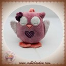 NATTOU SOS DOUDOU HIBOU ROSE VIOLET MUSICAL ADELE ET VALENTINE