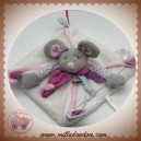 DOUDOU ET COMPAGNIE SOS SOURIS PEARLY PLAT BLANC ROSE DC2978