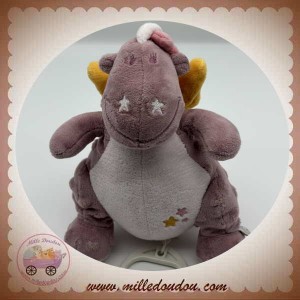 NOUKIE'S SOS DOUDOU DRAGON MIA & VICTORIA VIOLET ROSE MUSICAL