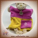 BABYNAT BABY NAT SOS DOUDOU CHAT ROSE JAUNE MARIONNETTE C COMME