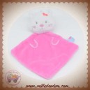 SUCRE D'ORGE SOS DOUDOU CHAT PLAT ROSE  ET BLANC