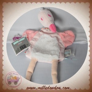 KALOO SOS DOUDOU FLAMAND ROSE MARIONNETTE FOREVER