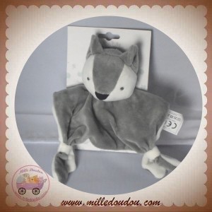 MES PETITS CAILLOUX SOS DOUDOU PANDA PLAT ARGENT BLANC
