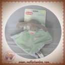 KIDILOU SOS DOUDOU CHIEN PLAT VERT TRIANGLE NOEUD