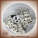 PRIMARK EARLY DAYS SOS DOUDOU DALMATIEN CHIEN PLAT CARRE BLANC NOIR DISNEY