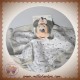DISNEY NICOTOY SOS DOUDOU MINNIE LANGE PLAT BLANC GRIS