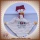 MOTS D'ENFANTS SOS DOUDOU RENARD CORPS BORDEAU MOUCHOIR LA PETITE FAMILLE