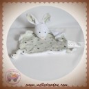 GRAIN DE BLE SOS DOUDOU LAPIN BLANC PLAT VERT ETOILE