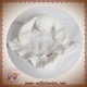 KIABI SOS DOUDOU LAPIN BLANC PLAT LANGE LOSANGE GOOD NIGHT