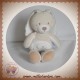 SUCRE D'ORGE DOUDOU LAPIN BEIGE ETOILE SOS