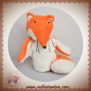 NATURE ET DECOUVERTES SOS DOUDOU RENARD MARIONNETTE ORANGE