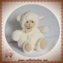 HISTOIRE D'OURS SOS DOUDOU MOUTON BLANC BEIGE