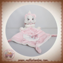 SIMBA NICOTOY SOS DOUDOU CHAT MARIE BLANC MOUCHOIR ROSE GOOD NIGHT