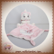 SIMBA NICOTOY SOS DOUDOU CHAT MARIE BLANC MOUCHOIR ROSE GOOD NIGHT