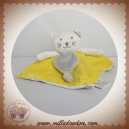 LA REDOUTE DOUDOU CHAT GRIS PLAT VERT SOS