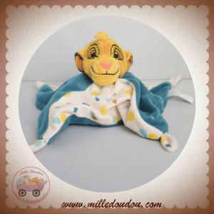 DISNEY DOUDOU LION SIMBA JAUNE PLAT SOS