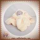 TEX DOUDOU MOUTON HOCHET GRIS PLAT ECRU FOULARD BLEU SOS