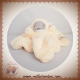 TEX DOUDOU MOUTON HOCHET GRIS PLAT ECRU FOULARD BLEU SOS