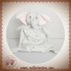 PRIMARK SOS DOUDOU ELEPHANT DUMBO GRIS PLAT ETOILE